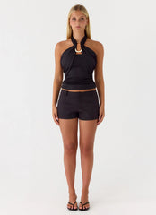 Midnight Sky Top - Black